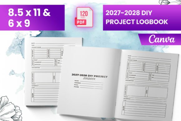 Download 2027-2028 Diy Project Logbook (KDP) - Diy project Collection