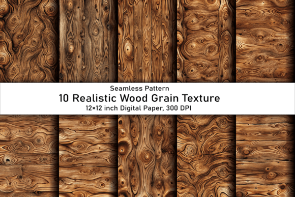 Download Realistic Wood Grain Texture - Premium Bundle